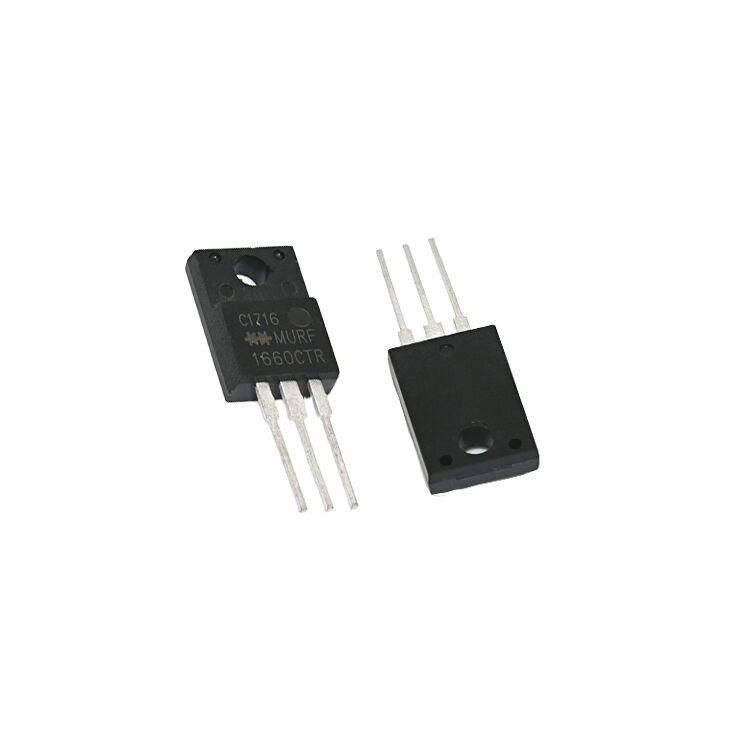 thumbnail image 2 of 5 Pcs MUR1660CTG / U1660G TO-220 Fast Recovery Rectifier Diodes - 16A 600V 2 of 11